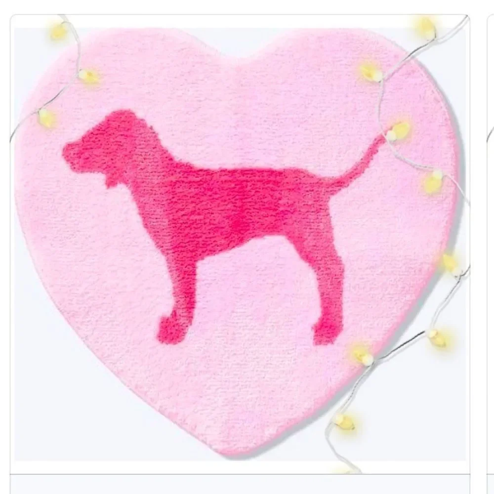 Pink By Victoria’s Secret Heart Bath Mat